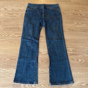 Michael Kors Mid Rise Bootcut Denim Blue Jeans Women's 10/33